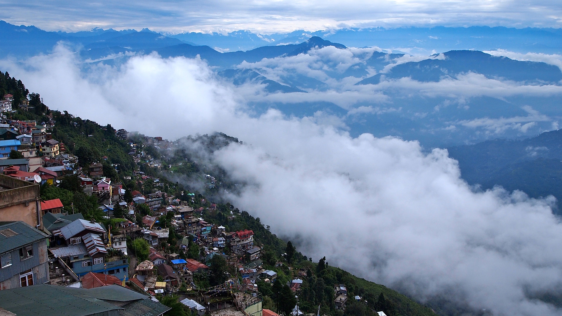 Kanchenjunga Himalayan landscape Sikkim