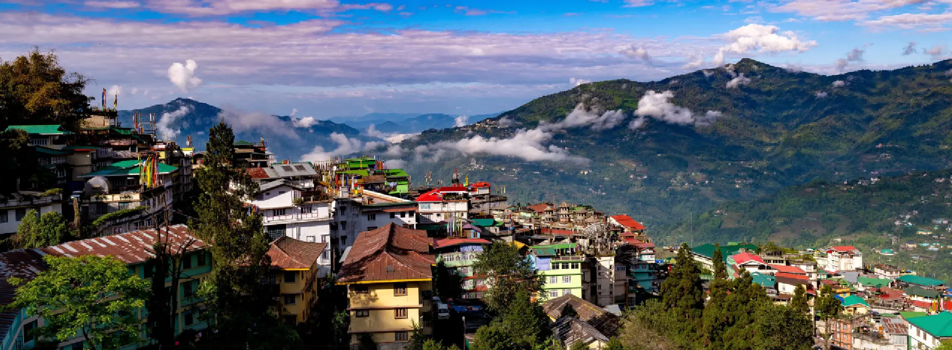 Sikkim Himalayan mountain road